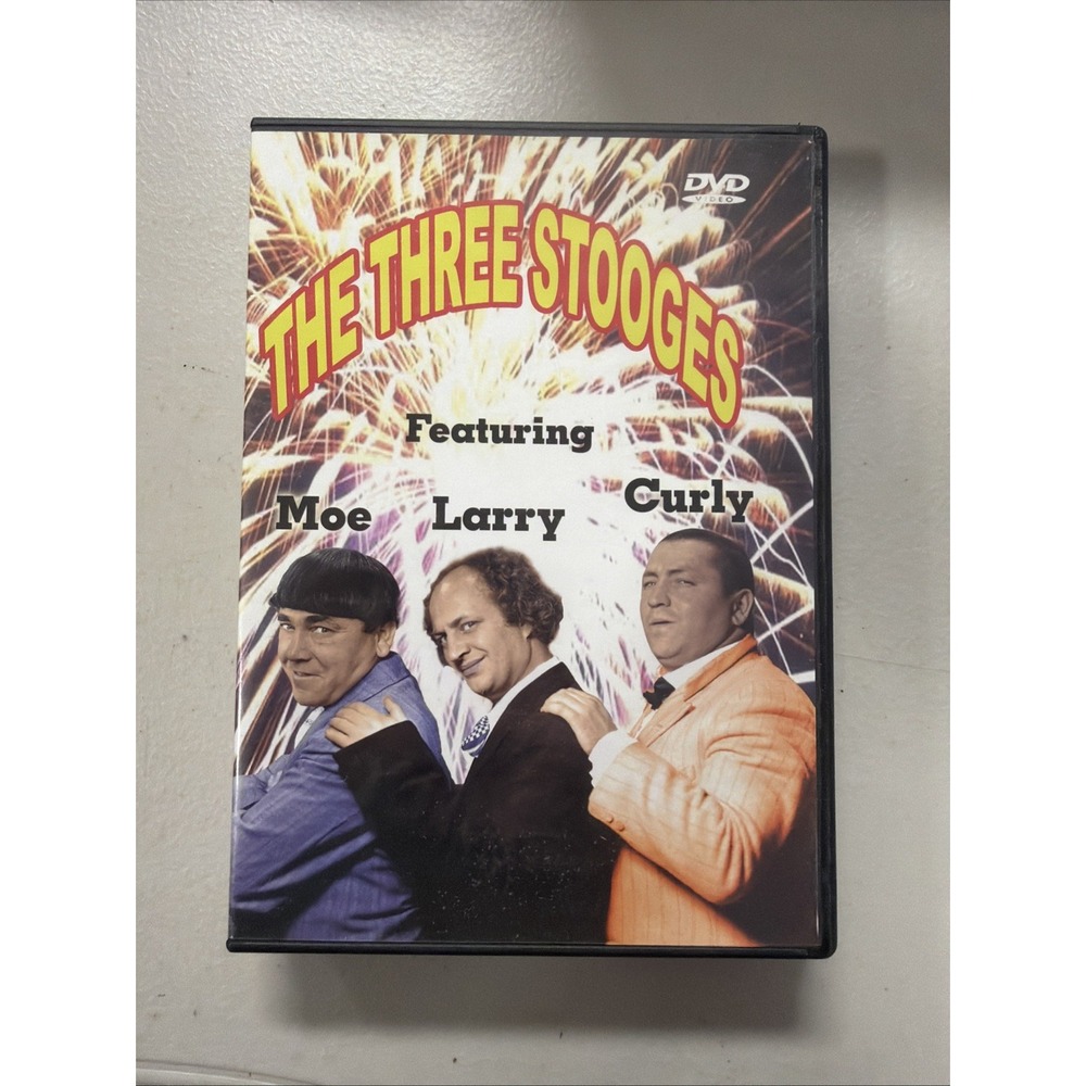 Digiview The Three Stooges (2004) DVD B&W Full Screen 75m Moe Larry Curly